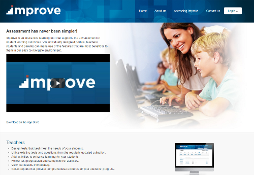 Improve homepage